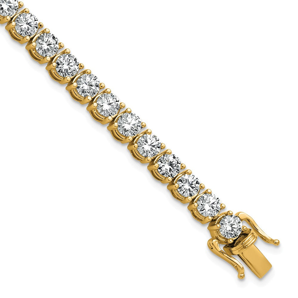 14k 11 1/8ct Lab Grown Diamond VS/SI+ G+ Complete Tennis Bracelet