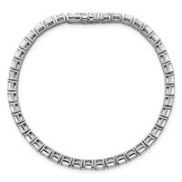 14kw 7 ct Lab Grown Dia VS/SI+ G+ Comp Emerald Tennis Bracelet