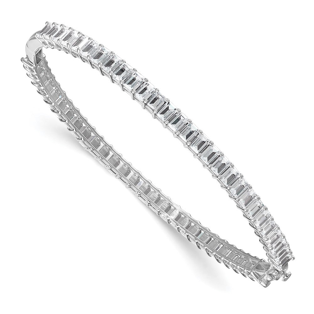 TO 14kw 6 1/2 carat Lab Grown Diamond VS+ F+ 7.5in Comp. Bangle