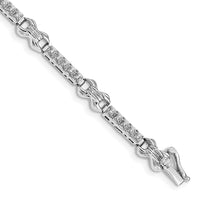 14kw 1/3ct Lab Grown Dia VS/SI+ G+ Comp 7in Bracelet