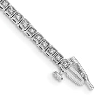 14kw 1/2 ct Lab Grown Dia VS/SI+ G+ 7in Comp Bracelet