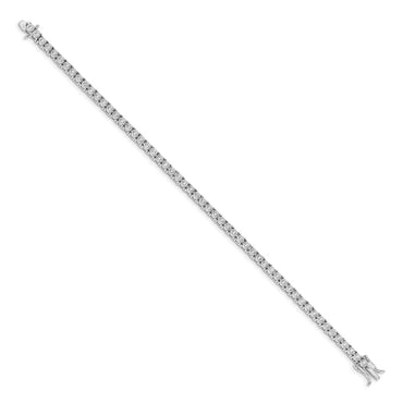 14kw 1ct Lab Grown Dia VS/SI+ G+ 7in Comp Illusion Setting Bracelet