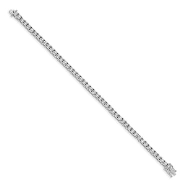 14kw 2 ct Lab Grown Dia VS/SI+ G+ 7.5 in Comp Illusion Bracelet