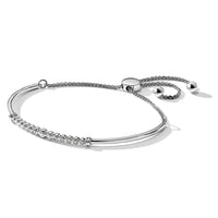 14kw 1/5ct Lab Grown Dia VS/SI+ G+ Comp Adjustable Bolo Bracelet