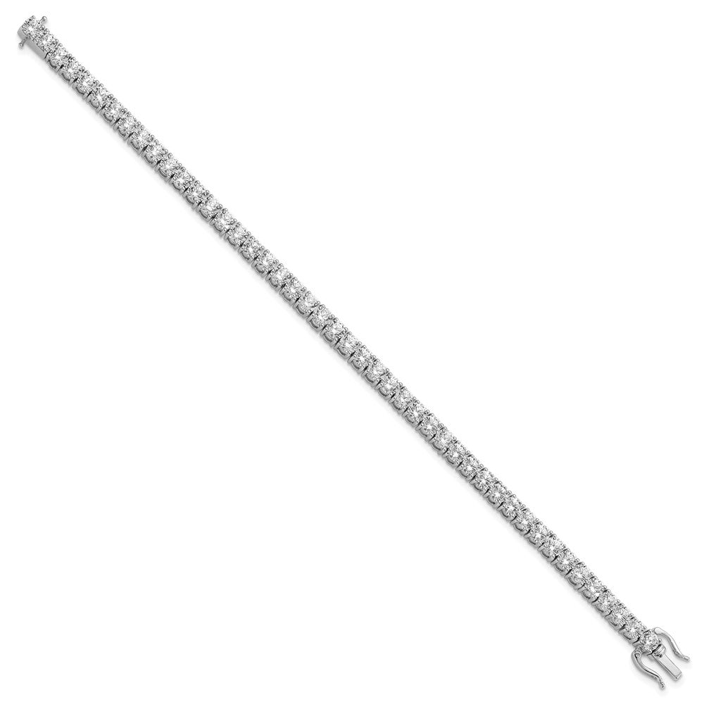 14kw 10 ct Lab Grown Dia VS/SI+ G+ Comp Round Tennis Bracelet
