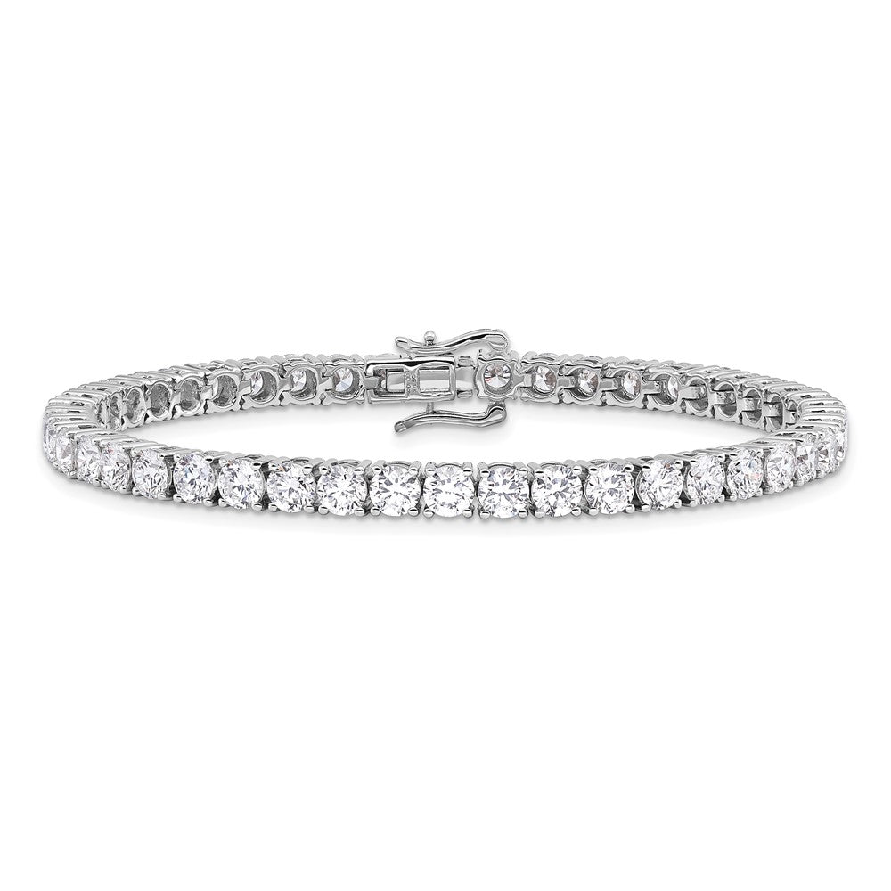 14kw 10 ct Lab Grown Dia VS/SI+ G+ Comp Round Tennis Bracelet