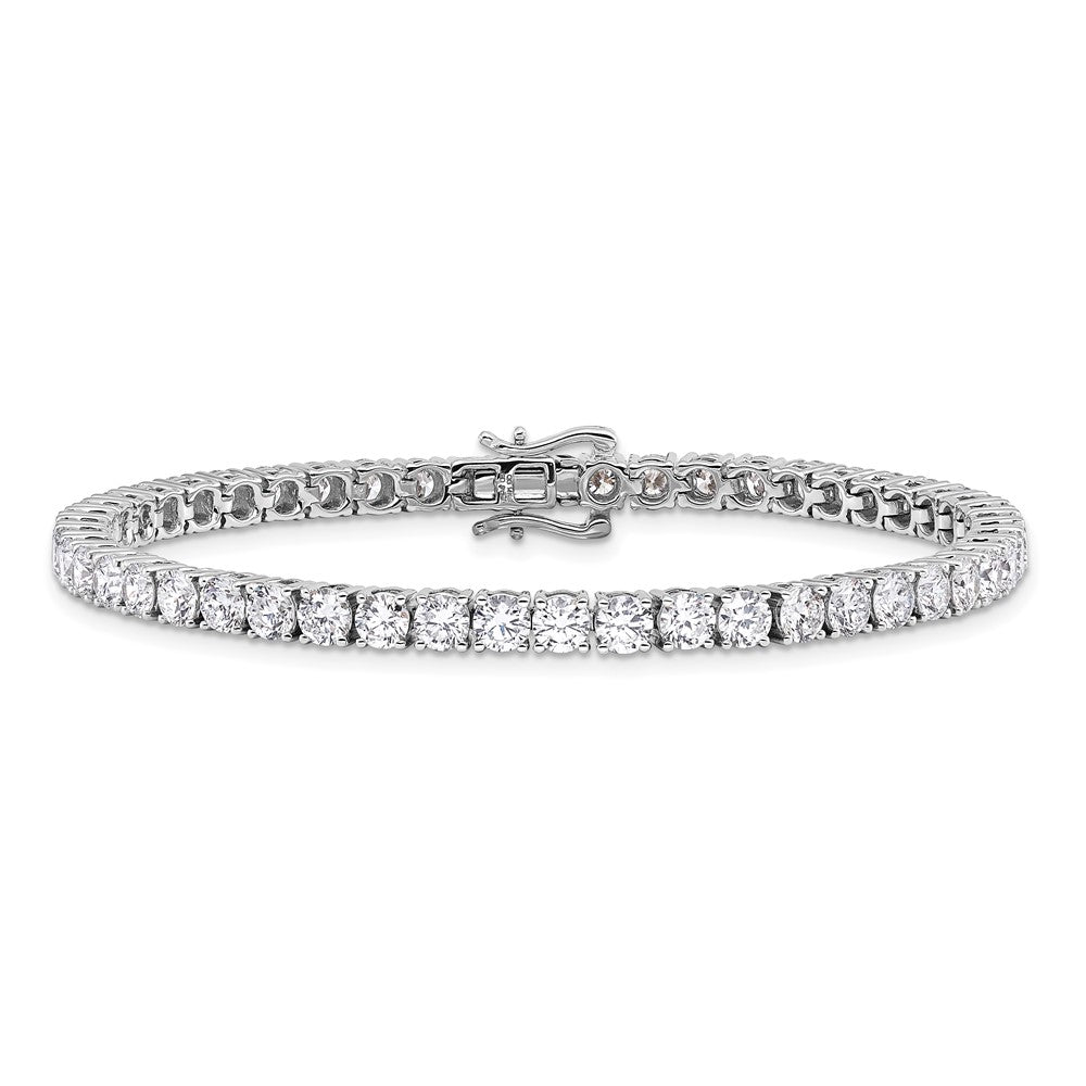 14k 7 7/8ct Lab Grown Dia VS/SI+ G+ Comp Round Tennis Bracelet