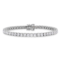 14k 7 7/8ct Lab Grown Dia VS/SI+ G+ Comp Round Tennis Bracelet