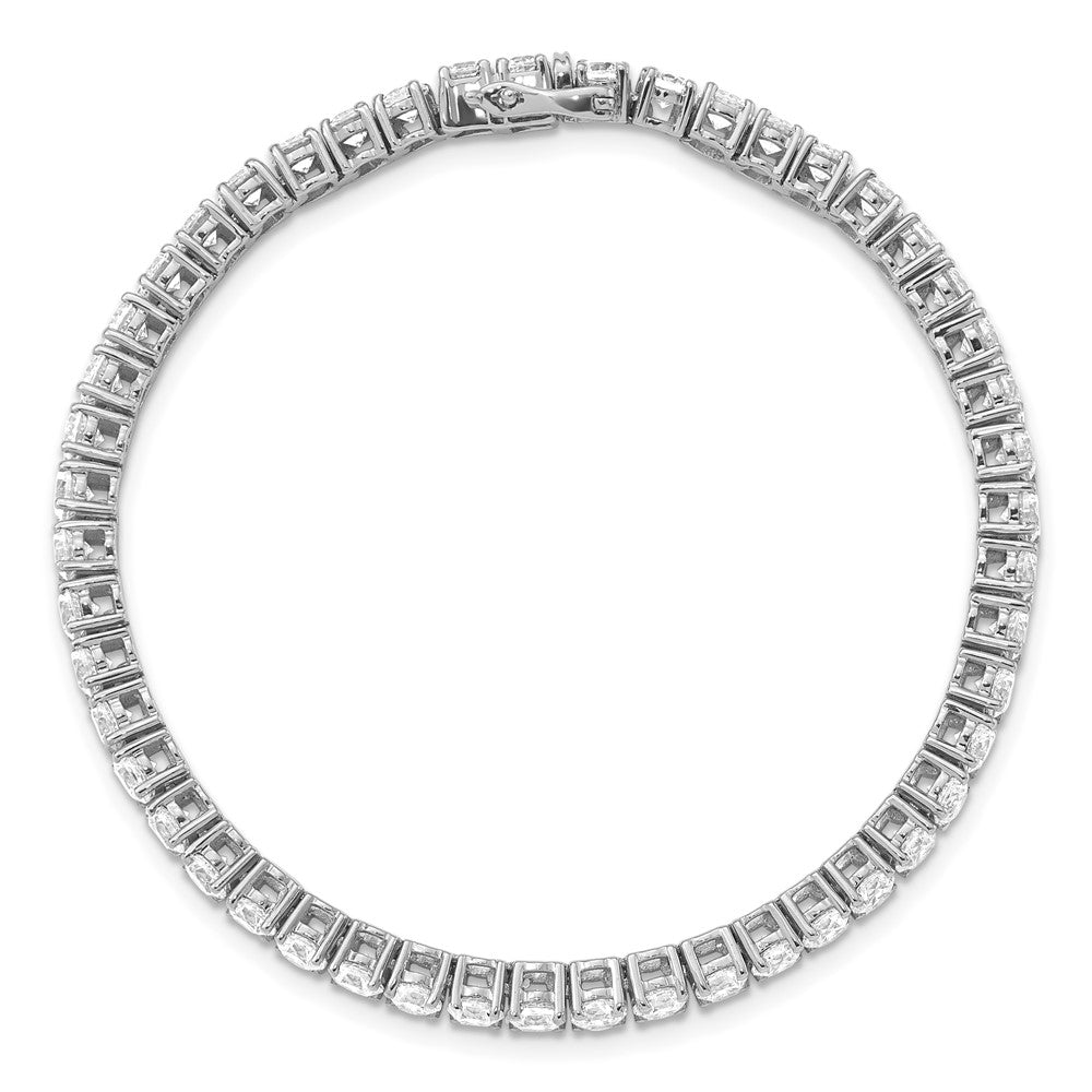 14k 7 7/8ct Lab Grown Dia VS/SI+ G+ Comp Round Tennis Bracelet