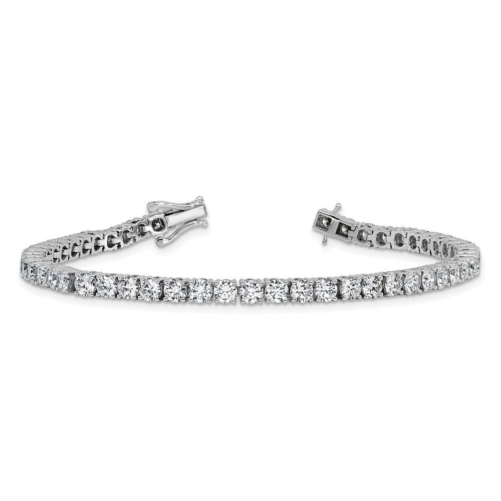 14k 7 7/8ct Lab Grown Dia VS/SI+ G+ Comp Round Tennis Bracelet