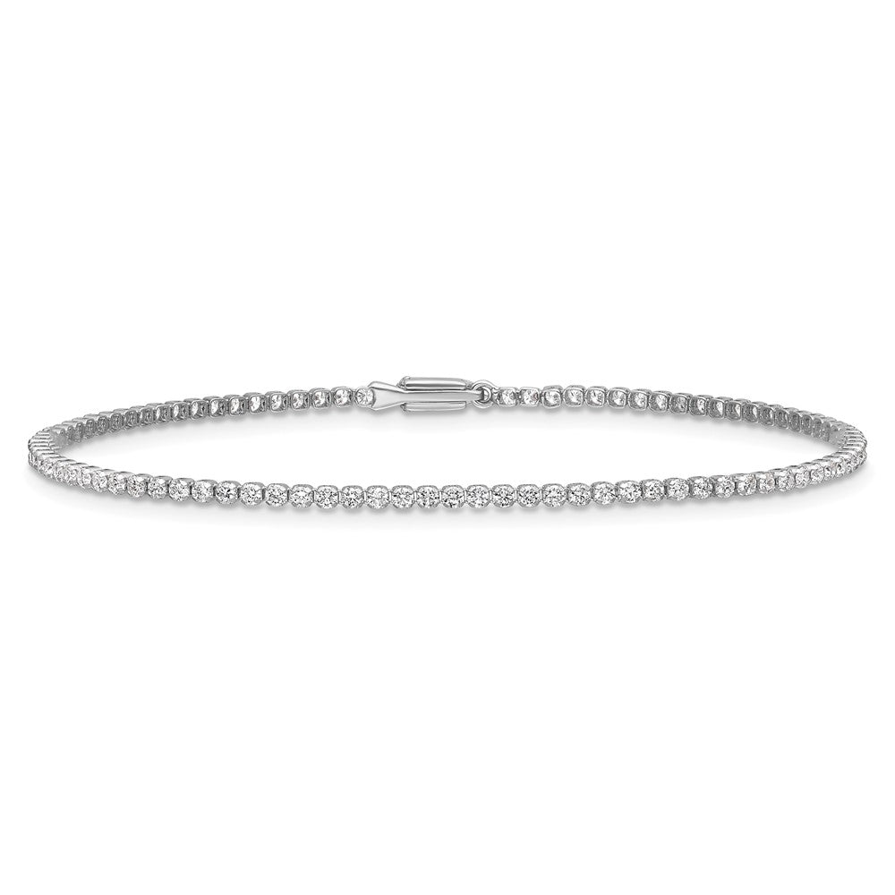 14k 1 1/3 ct Lab Grown Dia VS/SI+ G+ Comp Round Tennis Bracelet