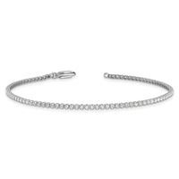 14k 1 1/3 ct Lab Grown Dia VS/SI+ G+ Comp Round Tennis Bracelet