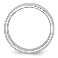 Cobalt Beveled Edge Satin 8mm Band