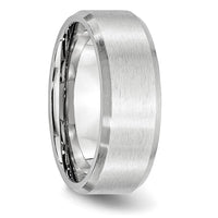 Cobalt Beveled Edge Satin 8mm Band