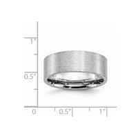 Cobalt Flat Satin 8mm Band