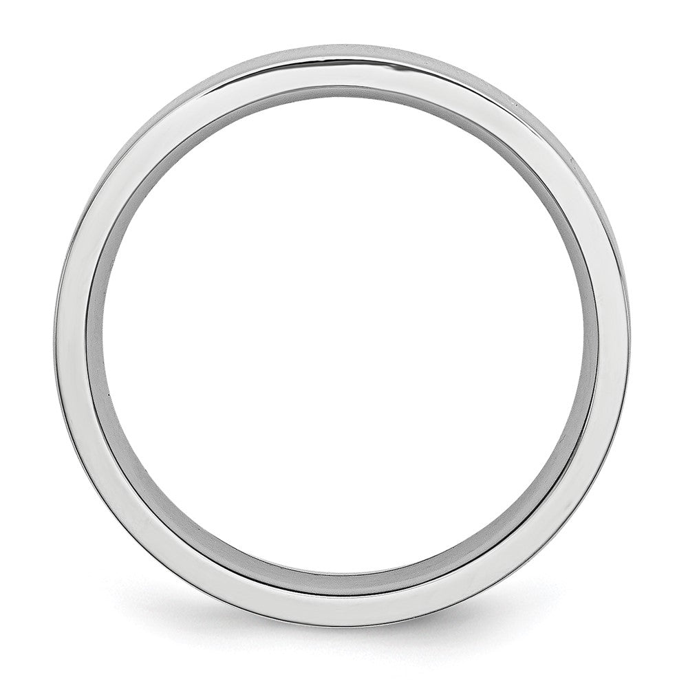 Cobalt Flat Polished 5mm Band