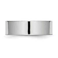 Cobalt Flat Polished 7mm Band