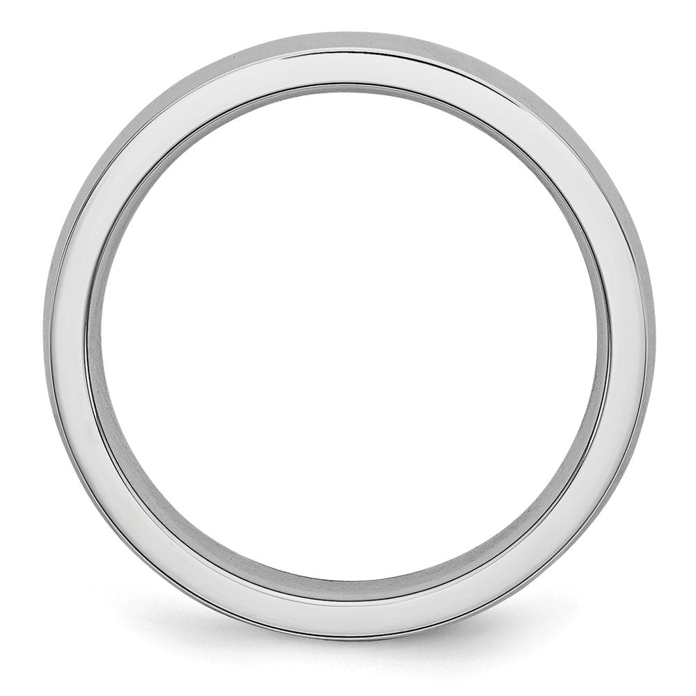 Cobalt Polished 4mm Half Round Band