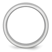 Cobalt Polished 5mm Half Round Band