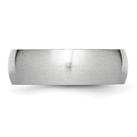 Cobalt Satin 7mm Half Round Band