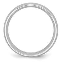 Cobalt Sterling Silver Inlay Satin 8mm Band