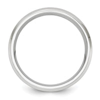 Cobalt Brushed and Polished w/Yellow IP Center Beveled Egde 8mm Band