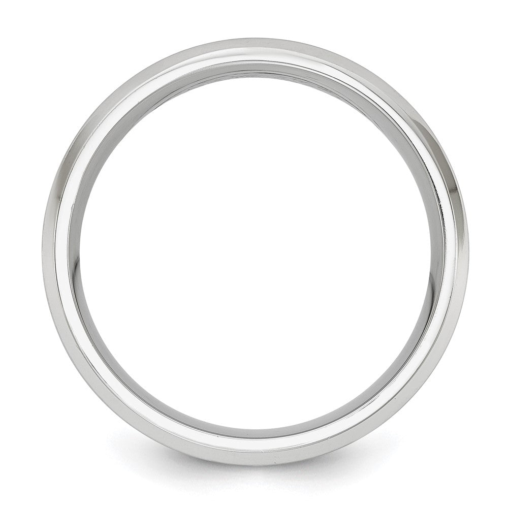 Cobalt Brushed and Polished w/Yellow IP Center Beveled Egde 8mm Band