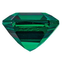 7x5mm Emerald Cut Lab Created Emerald