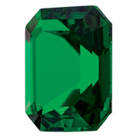 12x10mm Emerald Cut Lab Created Emerald