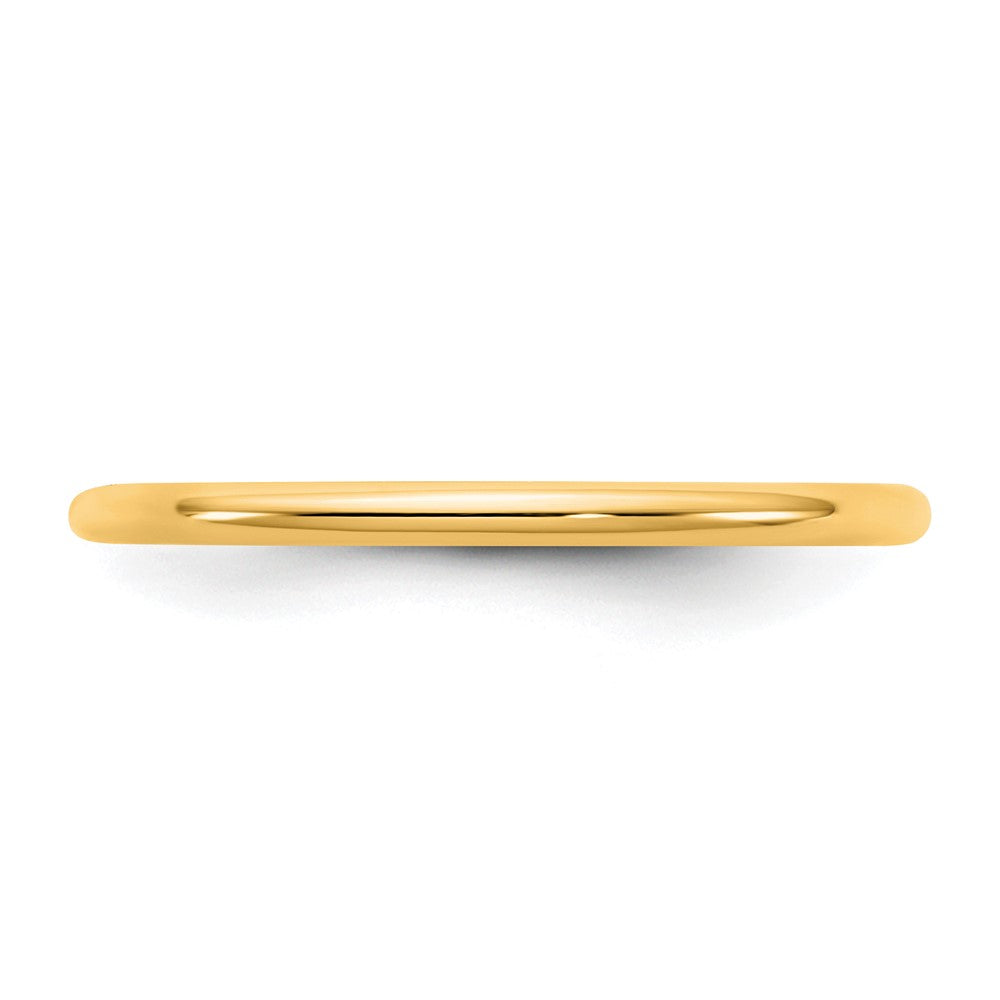 10KY 1.5mm Standard Comfort Fit Band Size 7