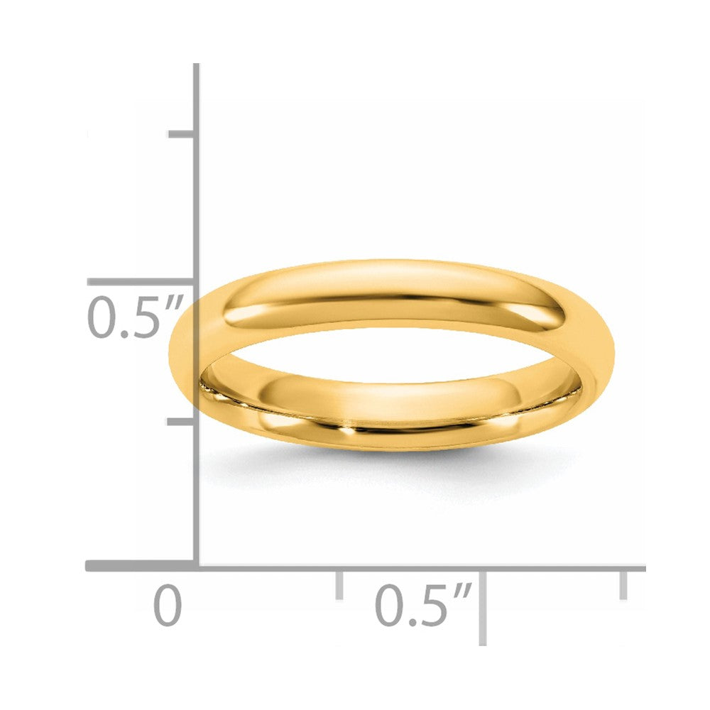 14KY 3.5mm Standard Comfort Fit Band Size 9