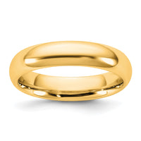 14KY 4.5mm Standard Comfort Fit Band Size 13