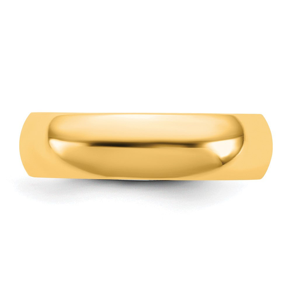 14KY 5.5mm Standard Comfort Fit Band Size 6.5