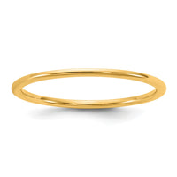 14KY 1mm LTW Comfort Fit Band Size 14