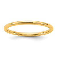 14KY 1.5mm LTW Comfort Fit Band Size 10