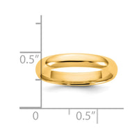 14KY 3.5mm LTW Comfort Fit Band Size 4.5