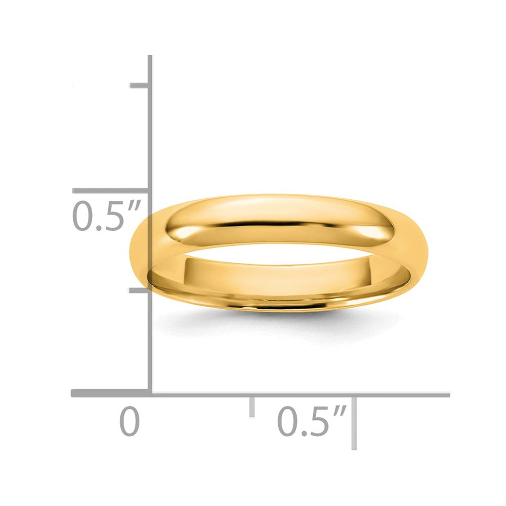14KY 3.5mm LTW Comfort Fit Band Size 6