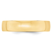 14KY 5mm LTW Comfort Fit Band Size 9.5