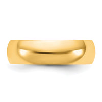10KY 5.5mm LTW Comfort Fit Band Size 7