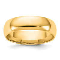 10KY 5.5mm LTW Comfort Fit Band Size 8.5