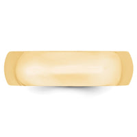 14KY 6mm LTW Comfort Fit Band Size 4