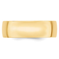 14KY 7mm LTW Comfort Fit Band Size 6.5