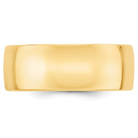 14KY 8mm LTW Comfort Fit Band Size 5