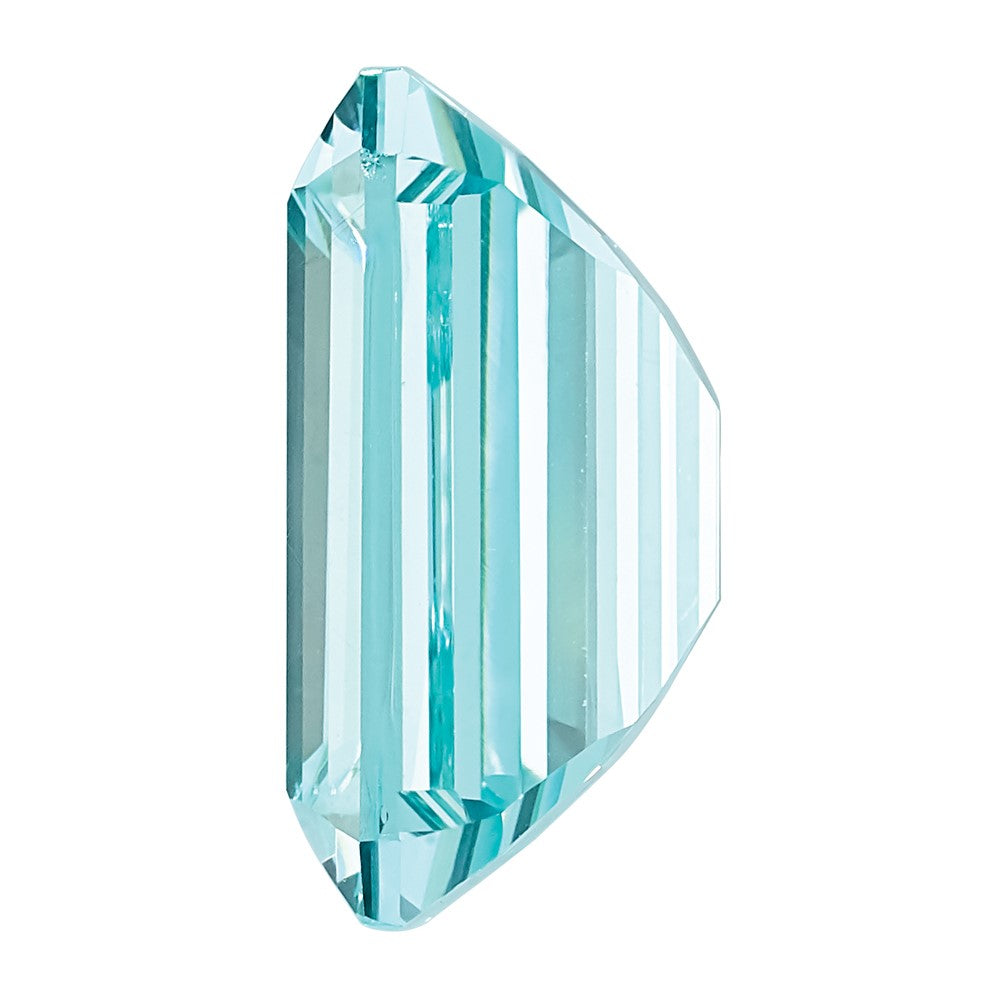 7x5mm Emerald Cut Lab Created Paraiba