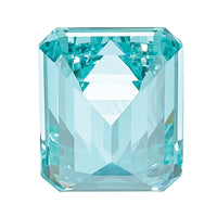 7x5mm Emerald Cut Lab Created Paraiba
