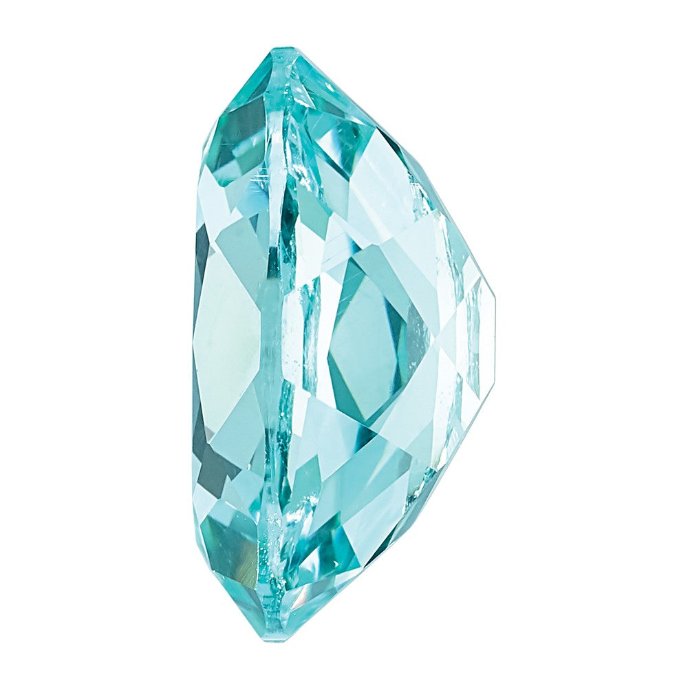 7x5mm Oval Lab Created Paraiba