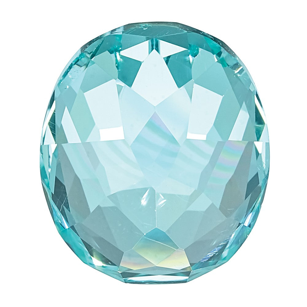 8x6mm Oval Lab Created Paraiba