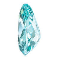 6x4mm Pear Lab Created Paraiba