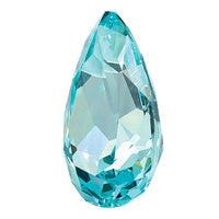 9x6mm Pear Lab Created Paraiba