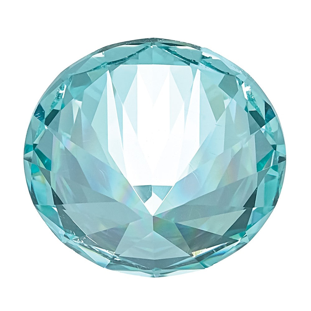 6mm Round Lab Created Paraiba